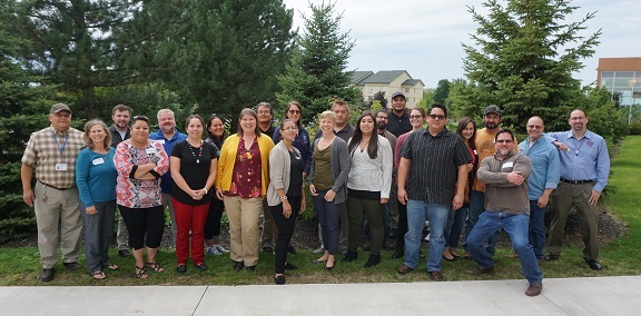 group photo of workshop participants