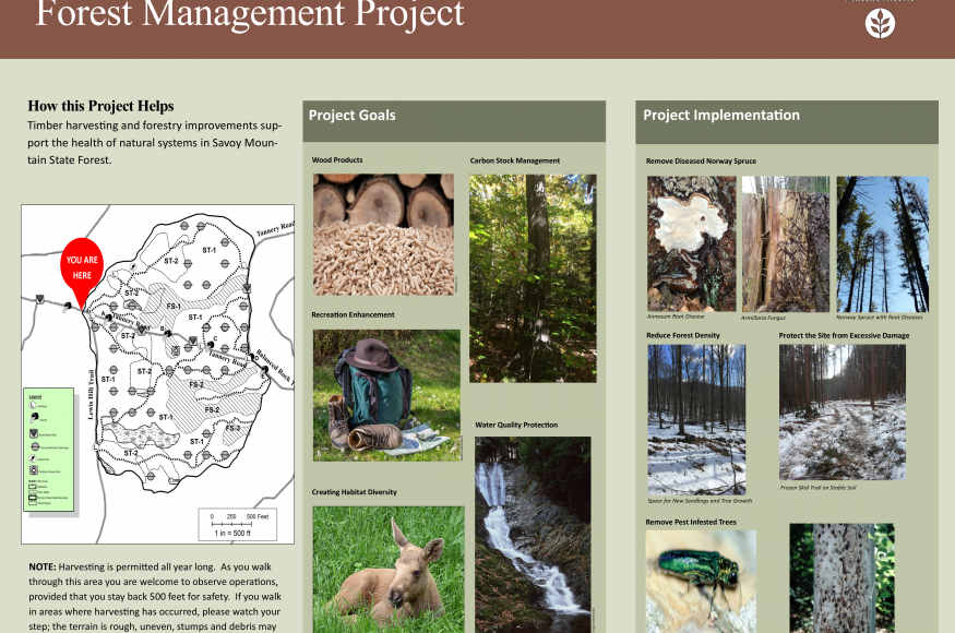 informational poster